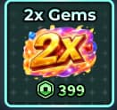 2x Gems — Sailor Piece Game Pass value