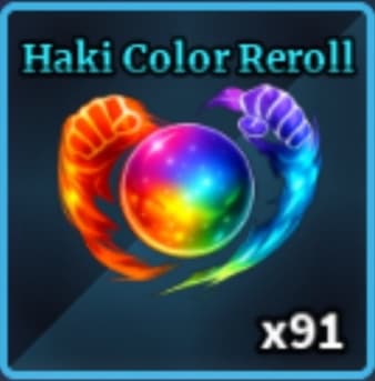 Haki Rerolls — Sailor Piece Misc value