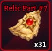 Relic Part #7 — Sailor Piece Relic Part value