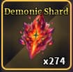 Demonic Shard — Sailor Piece Boss Drop value