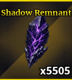 Shadow Remnant — Sailor Piece Boss Drop value